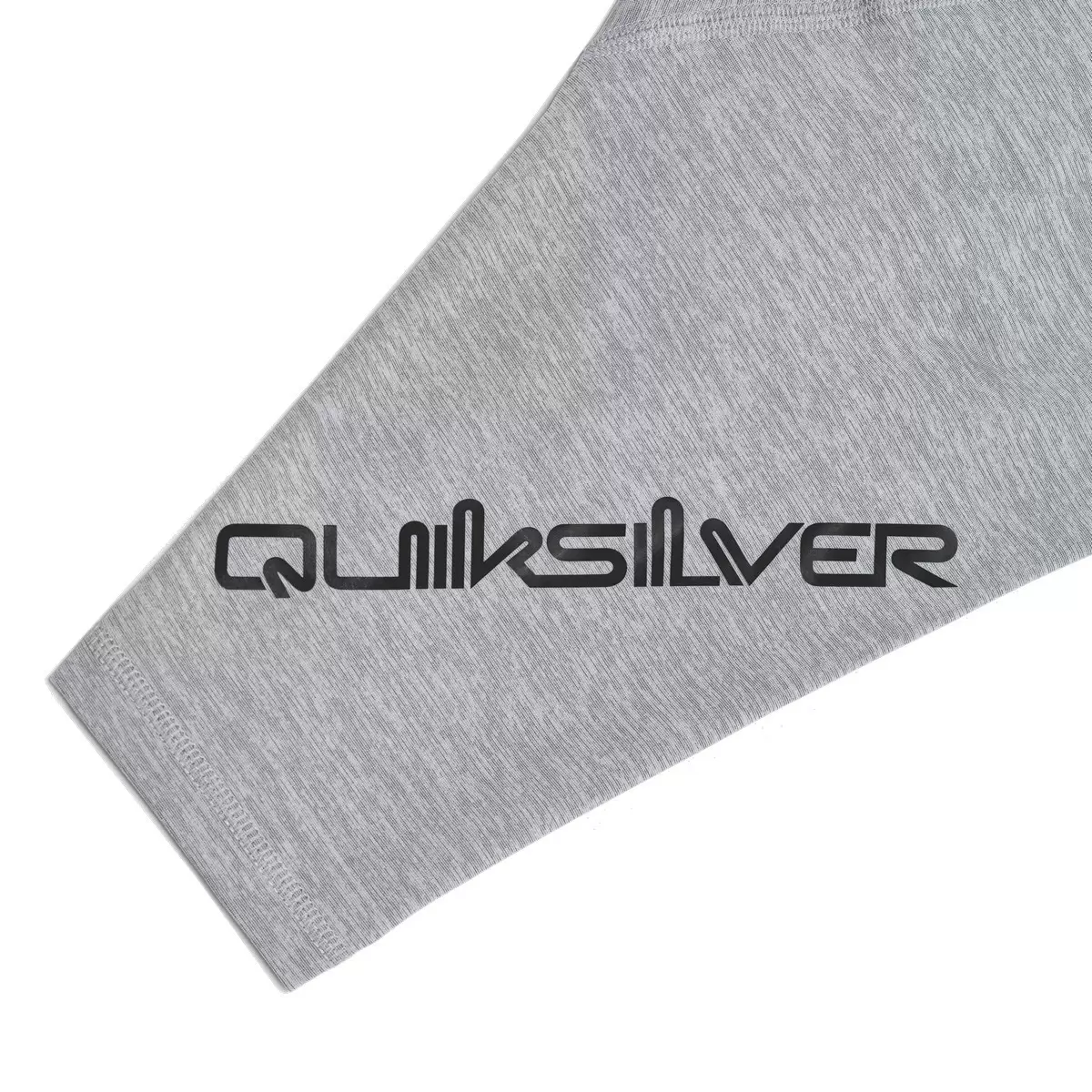 Quiksilver 男All Time衝浪防磨短袖上衣 灰 S