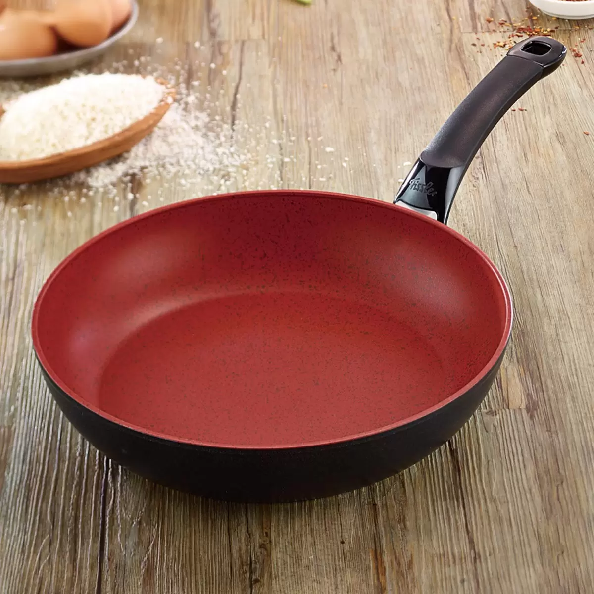 Fissler 變色龍感溫系列 不沾平底鍋 28公分