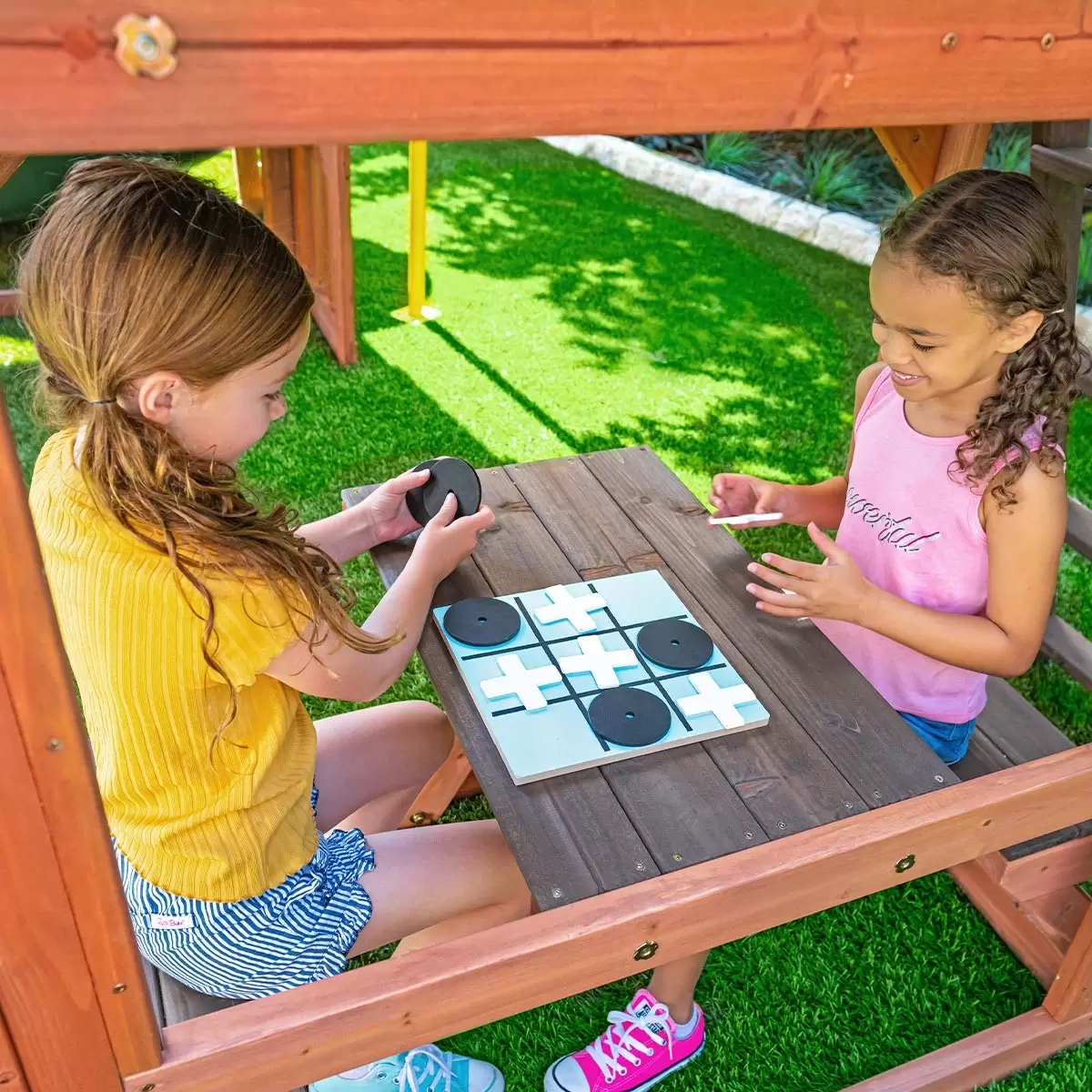 Kidkraft 二合一戶外滑梯鞦韆遊戲屋