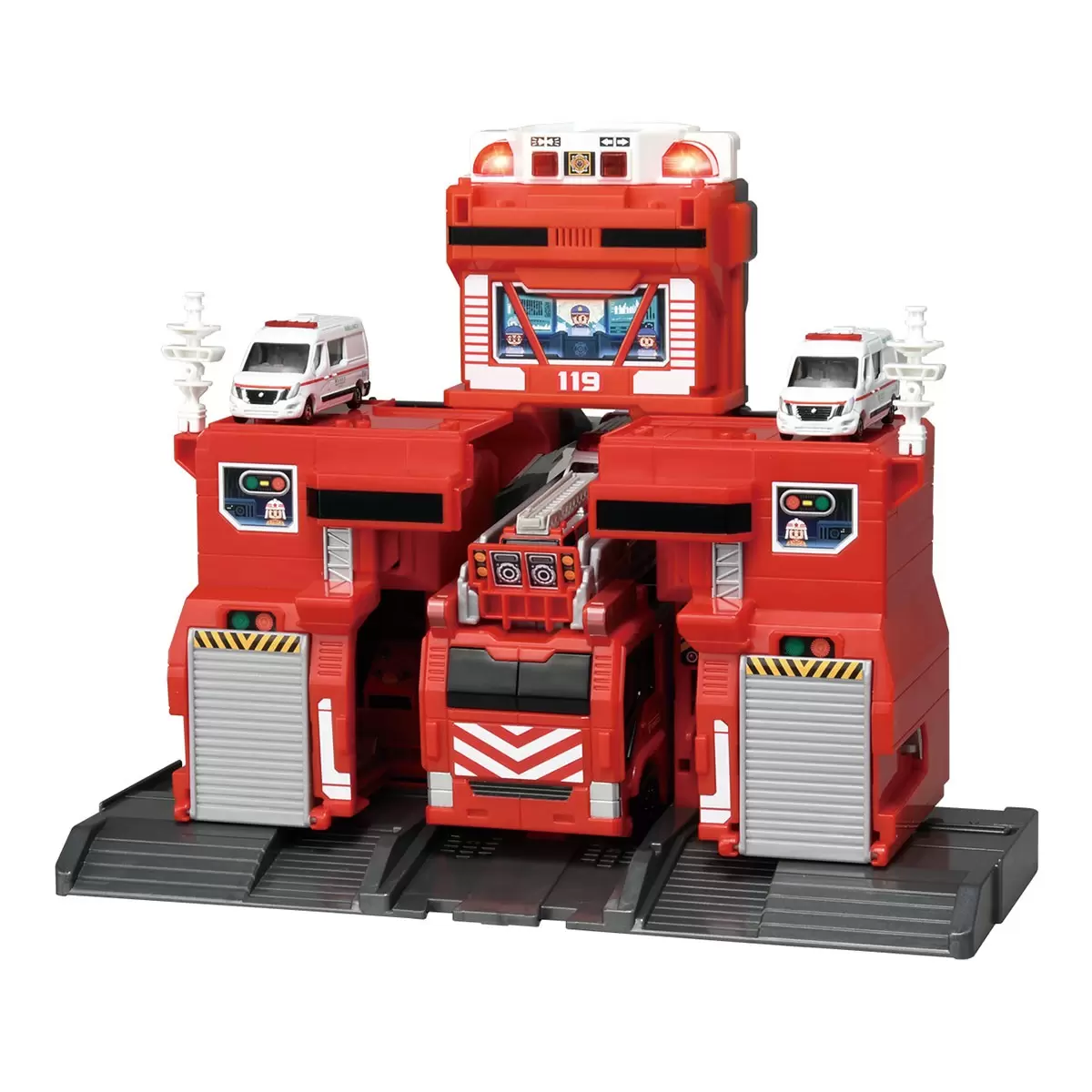 Tomica 緊急出動! 巨無霸消防基地