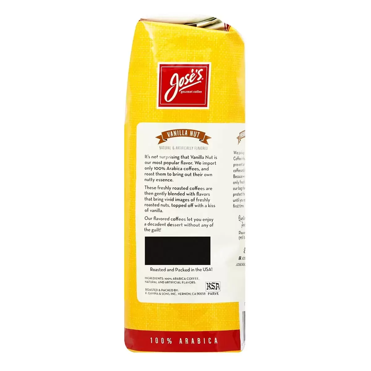Jose's 香草味咖啡豆 1.36公斤