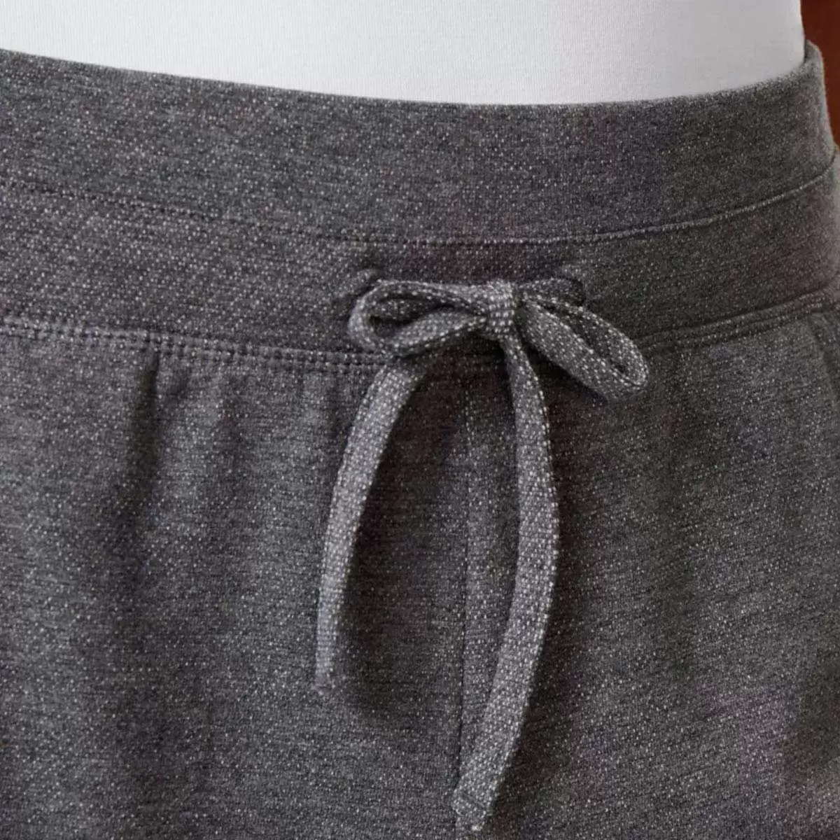 32 Degrees 女棉質彈性短褲 兩入 岩灰組