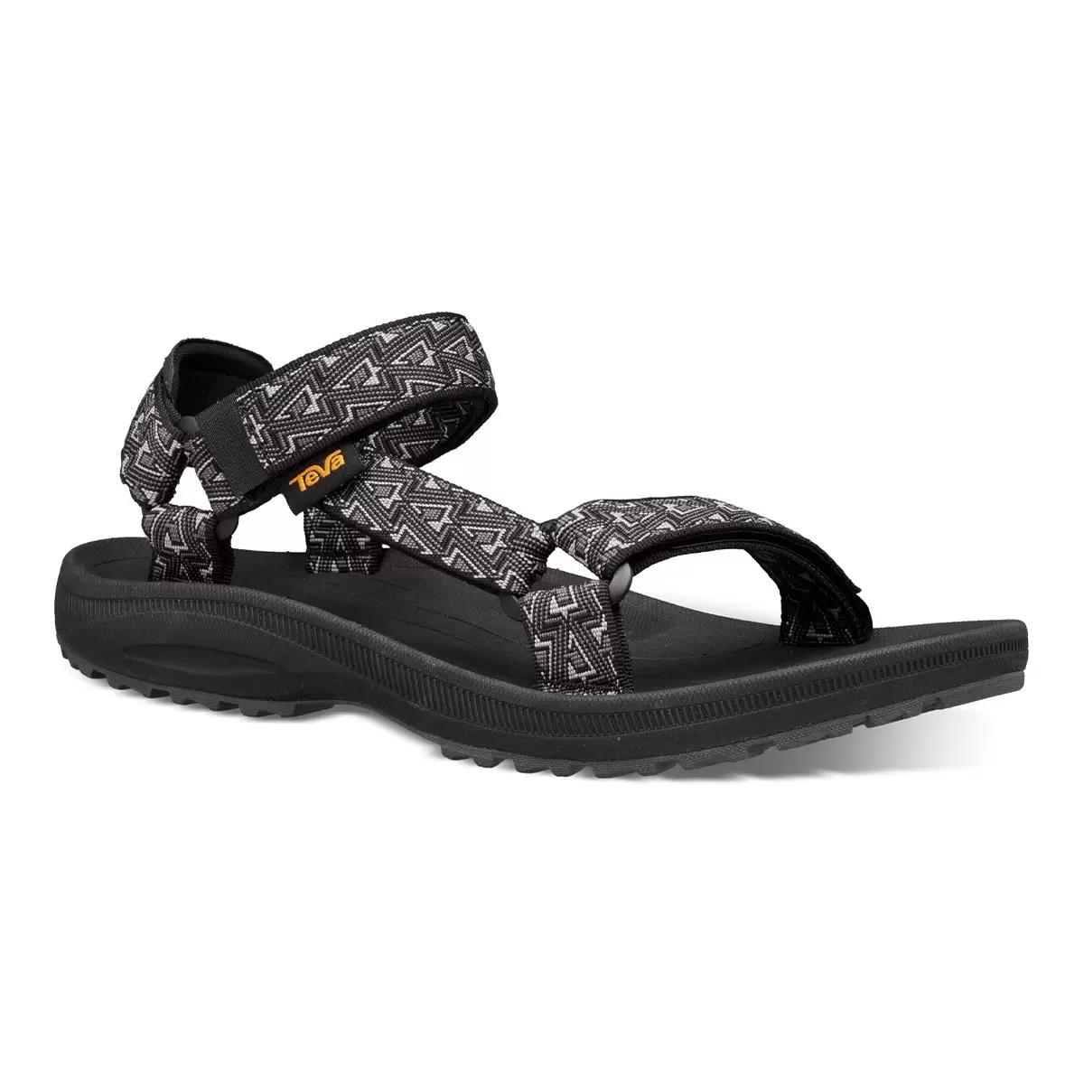 Teva 男織帶運動涼鞋 黑 US 8