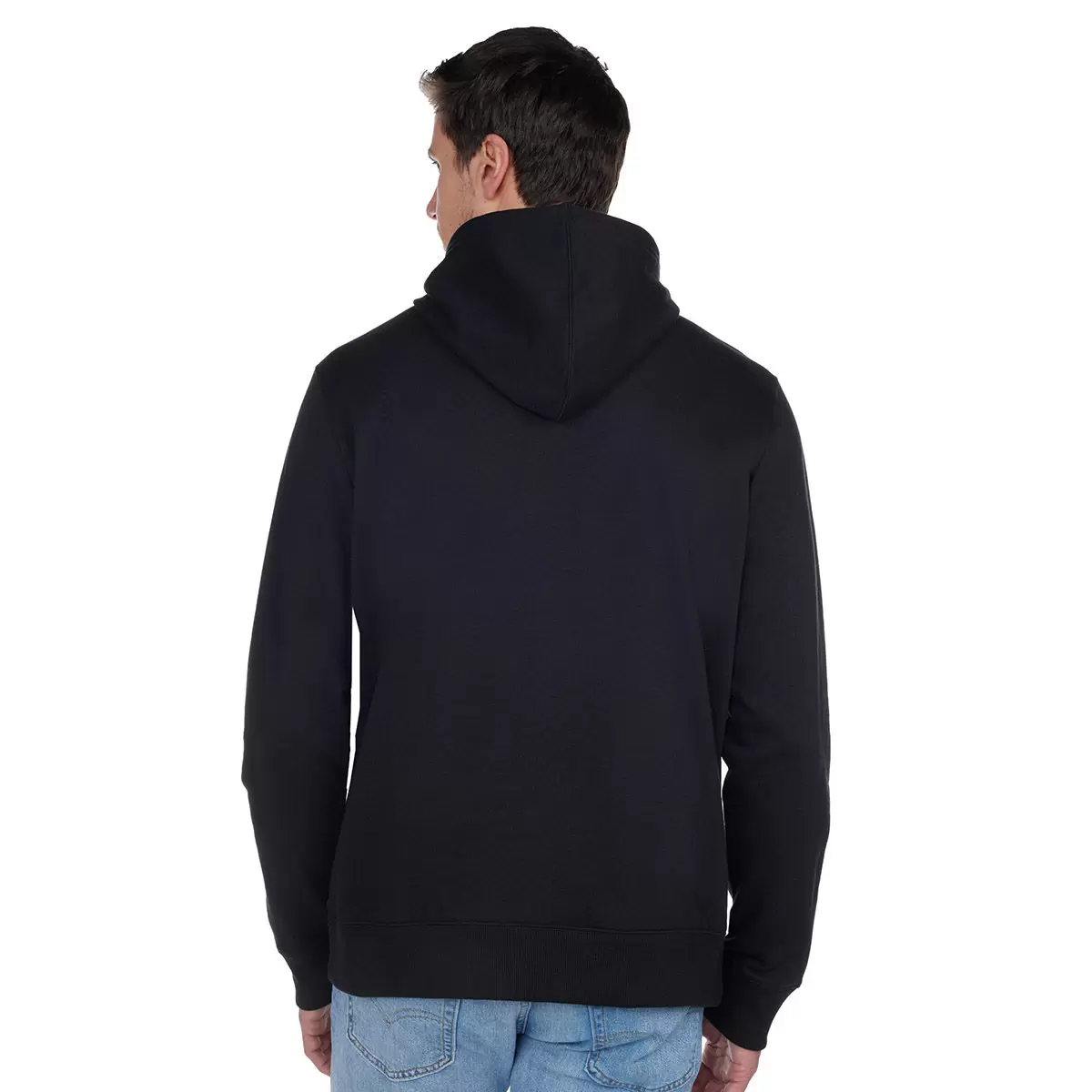 Champion 男刷毛連帽上衣 黑 M
