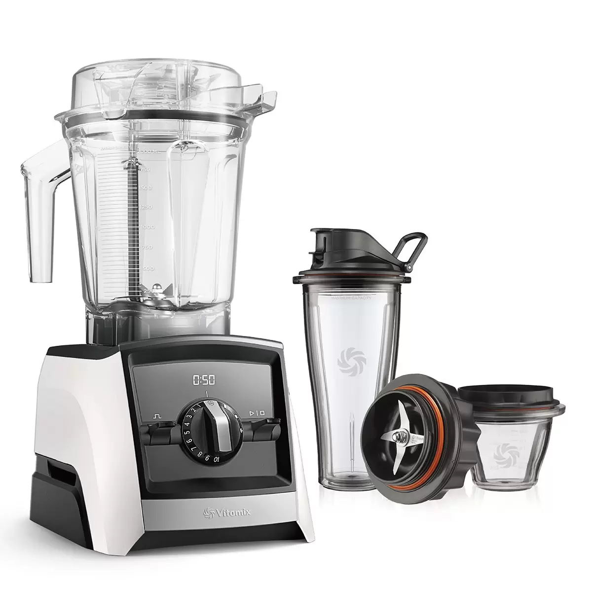 Vitamix Ascent 超跑級調理機 A2500i 附專用杯碗組