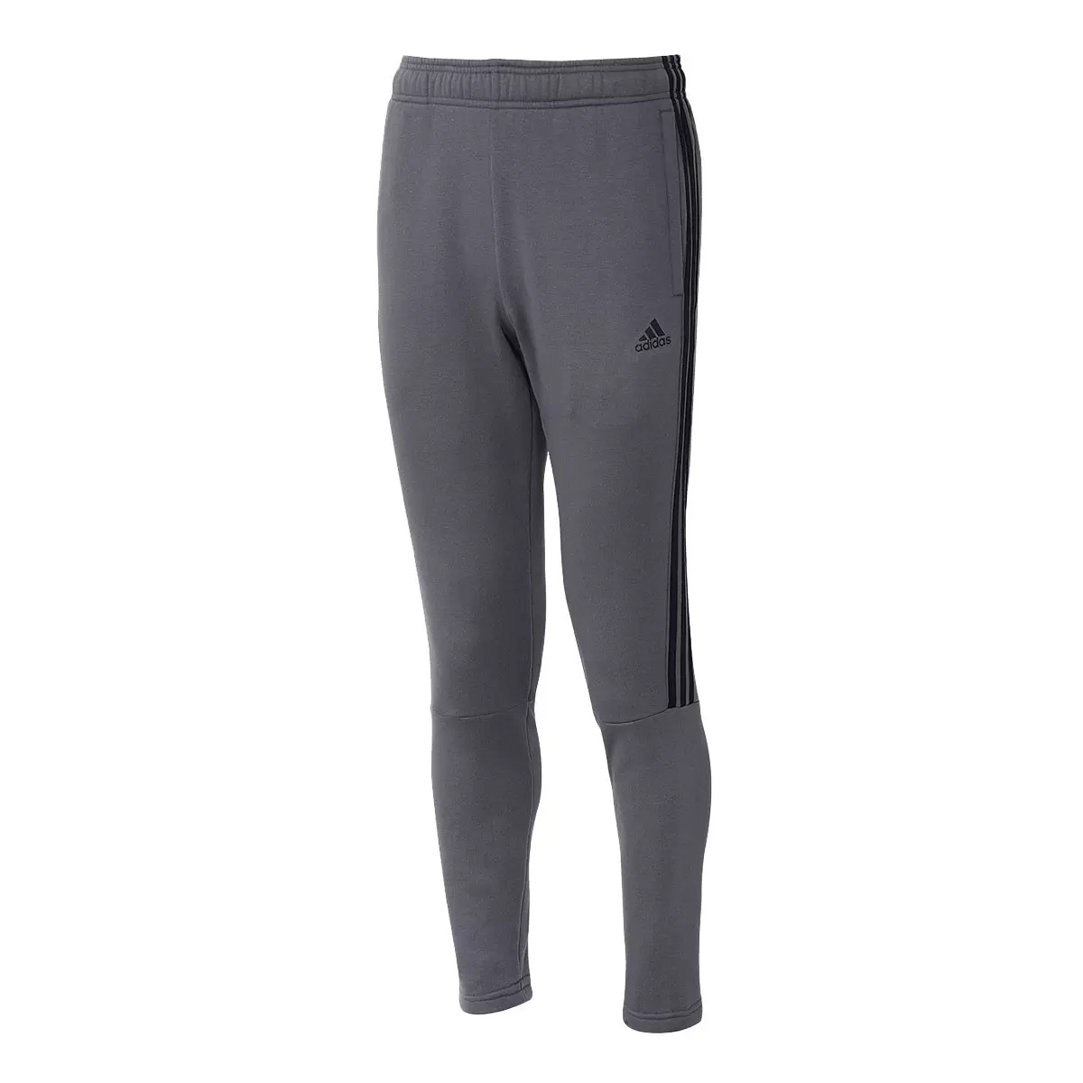 Adidas 男刷毛長褲 灰 M