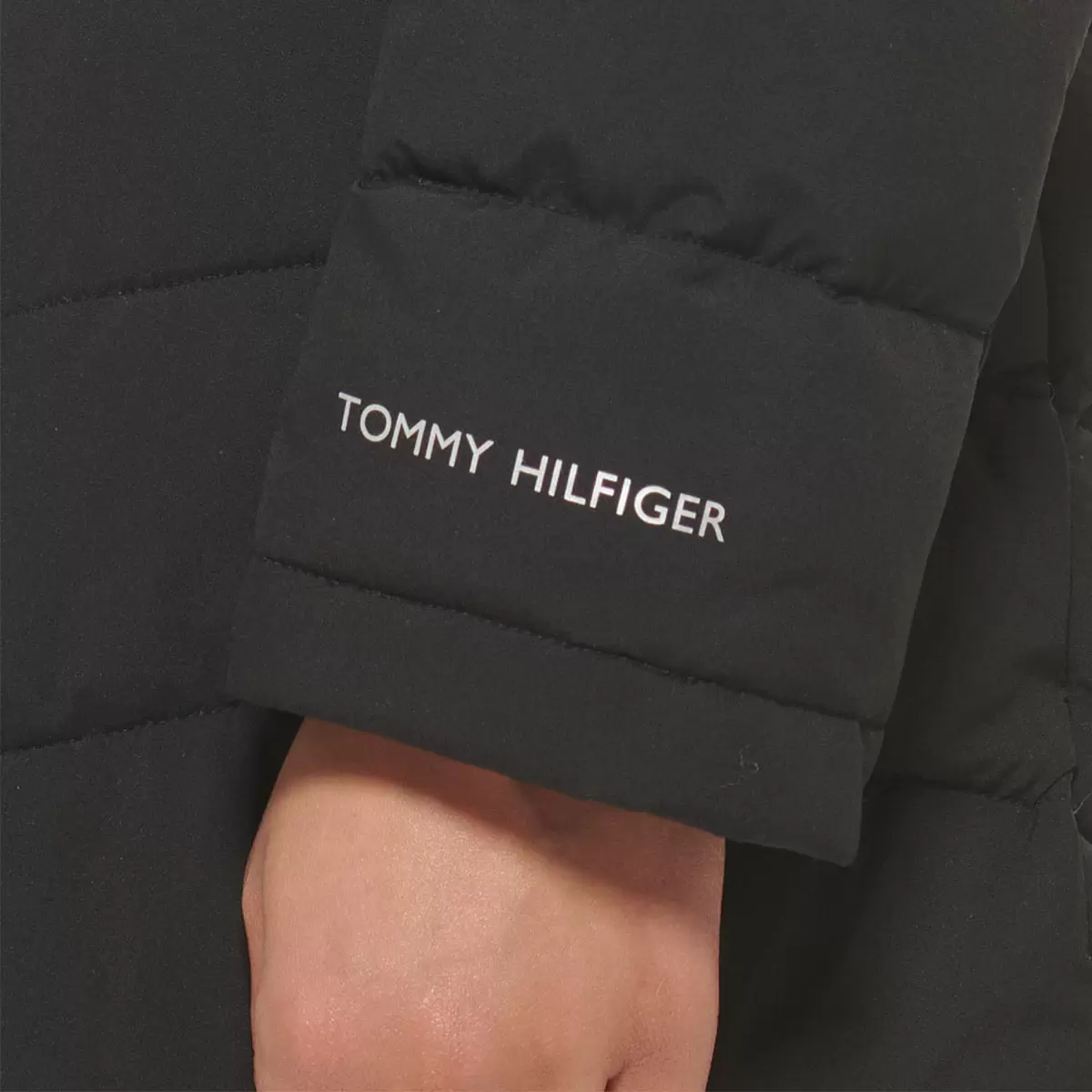 Tommy Hilfiger 女長版外套 黑 S