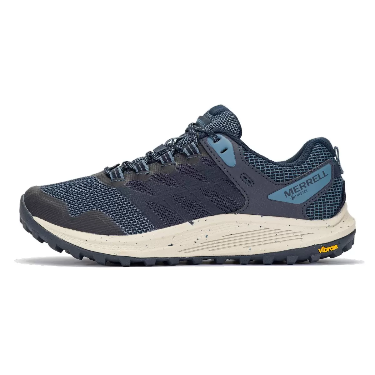Merrell 男 GORE-TEX 健行鞋 藍 US 8.5