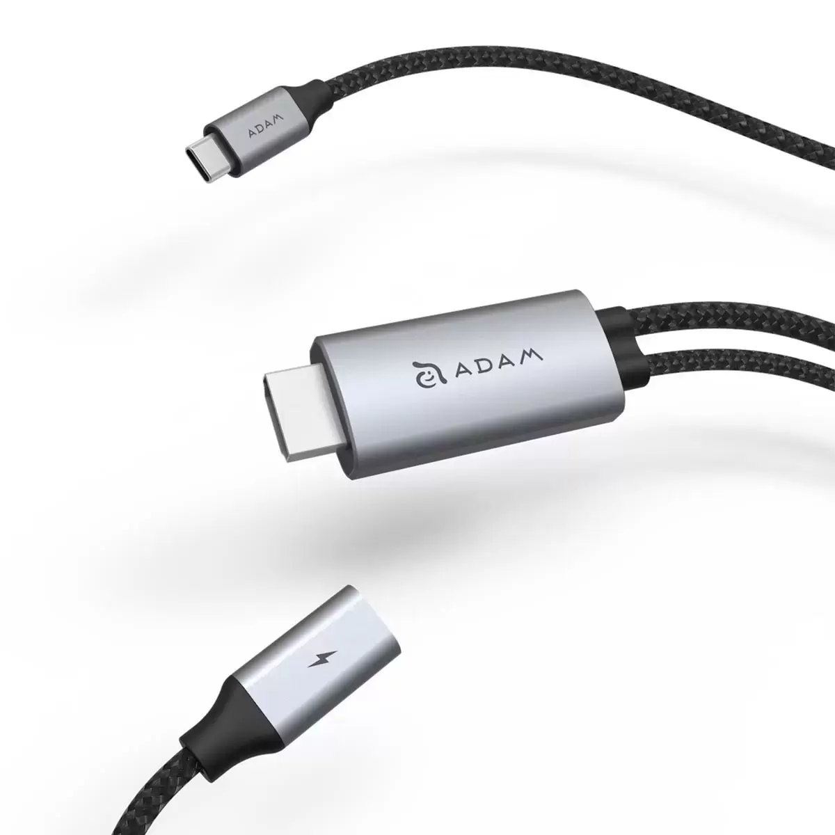 ADAM elements USB-C to 4K 60Hz HDMI 轉接線含PD 100W CASA H180