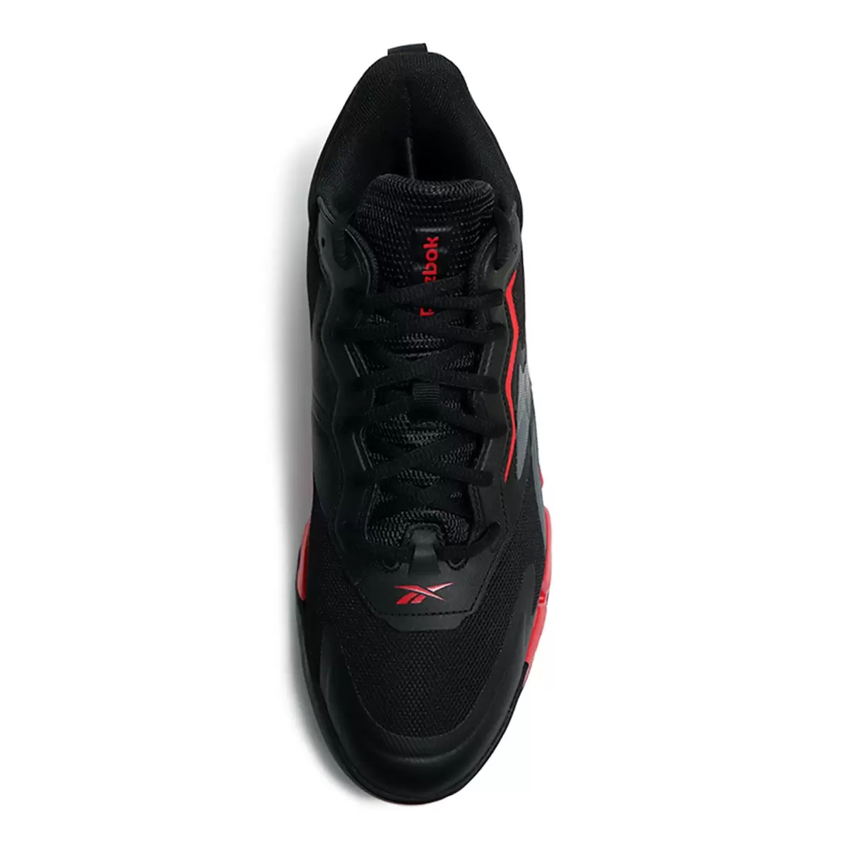 Reebok 男籃球鞋 黑紅 US 8