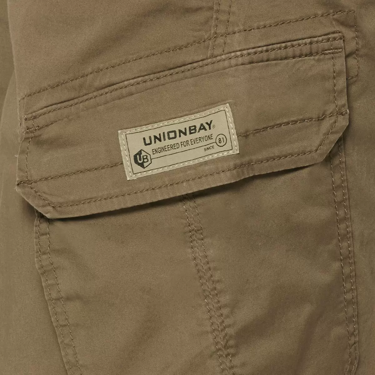 Unionbay 男 Noah系列 工作短褲 卡其 腰圍 36吋