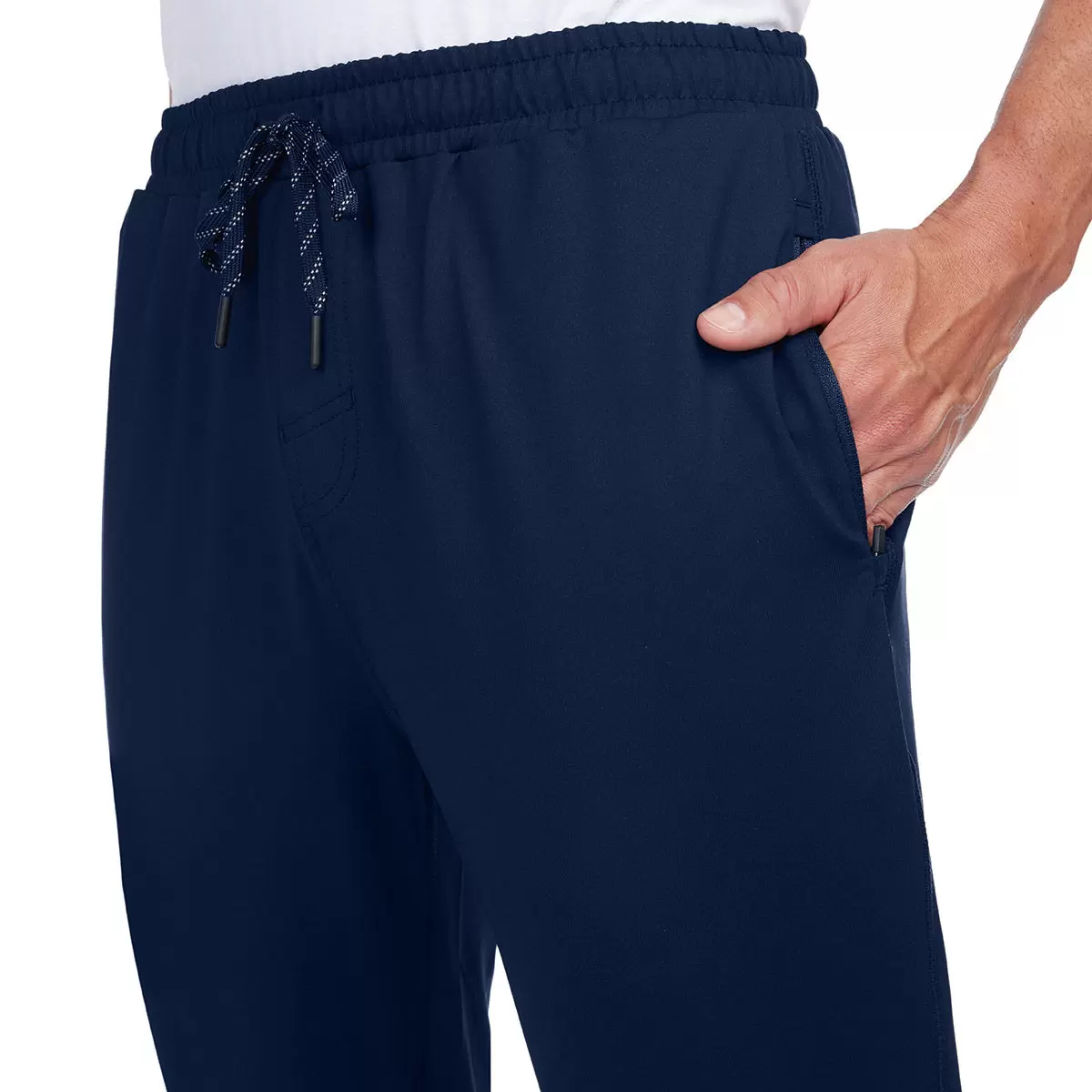 Kirkland Signature 科克蘭 男運動長褲 藍 M