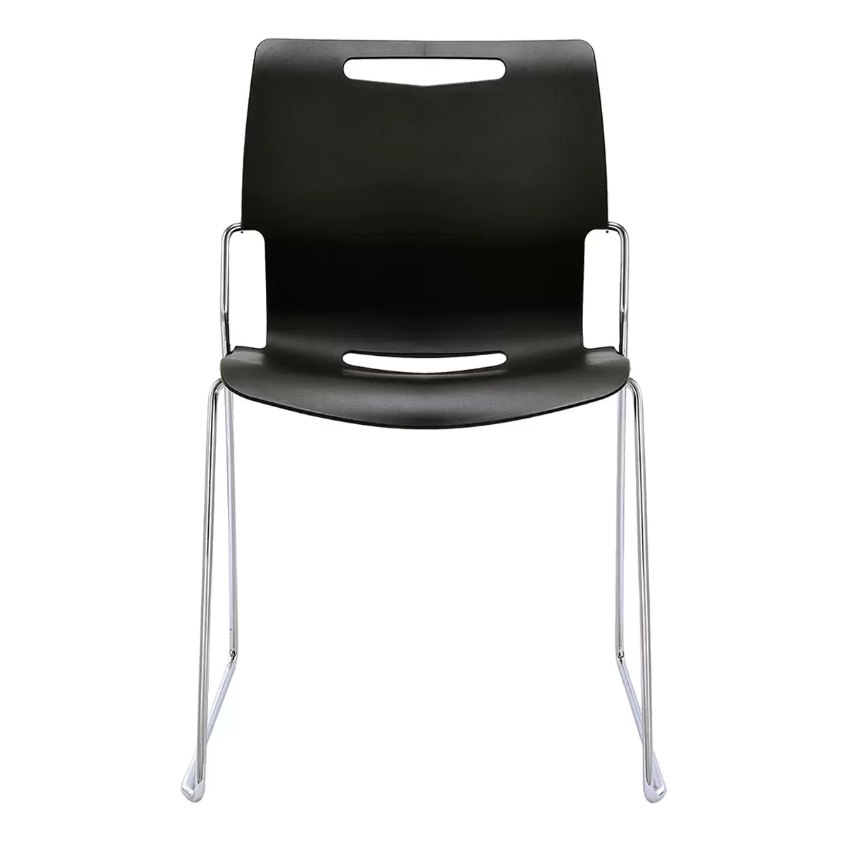 Musical Chairs Cache 可堆疊辦公椅 黑