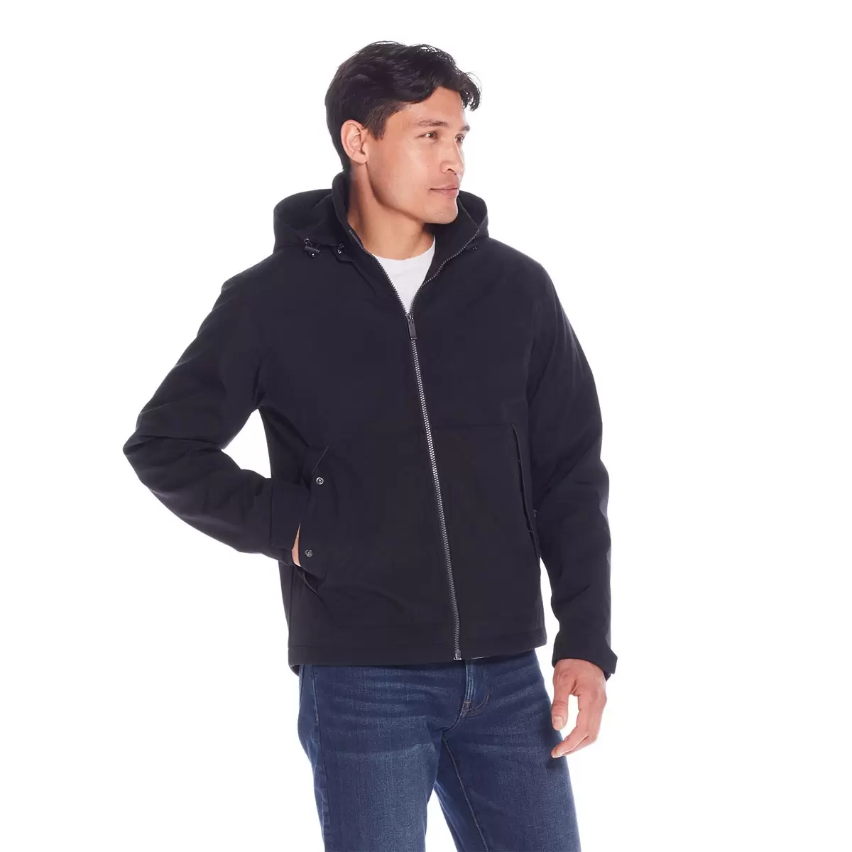 Weatherproof 男防風防潑水外套 黑 S