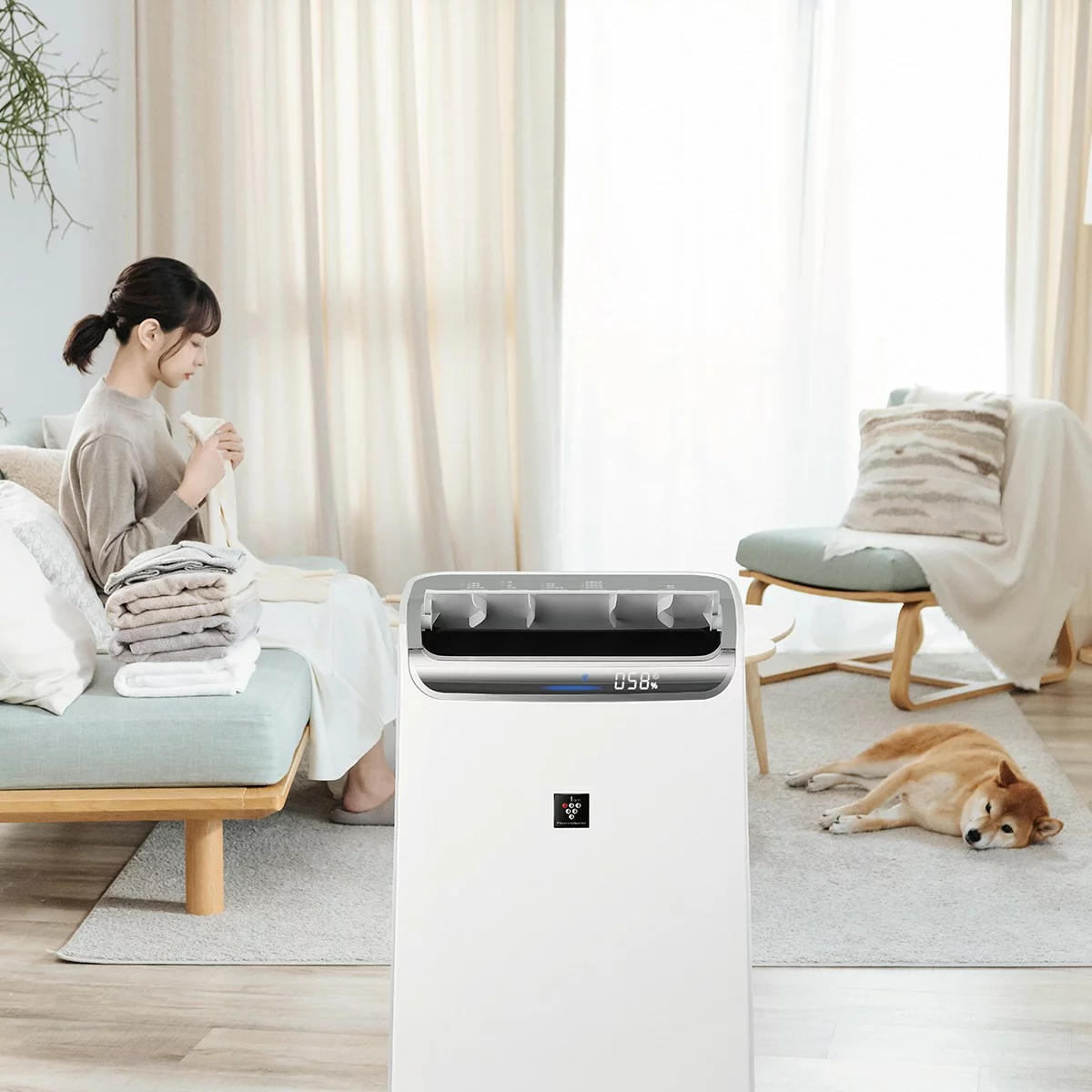 夏普 12 公升 自動除菌離子空氣清淨除濕機 DW-CA12FT-S - 8