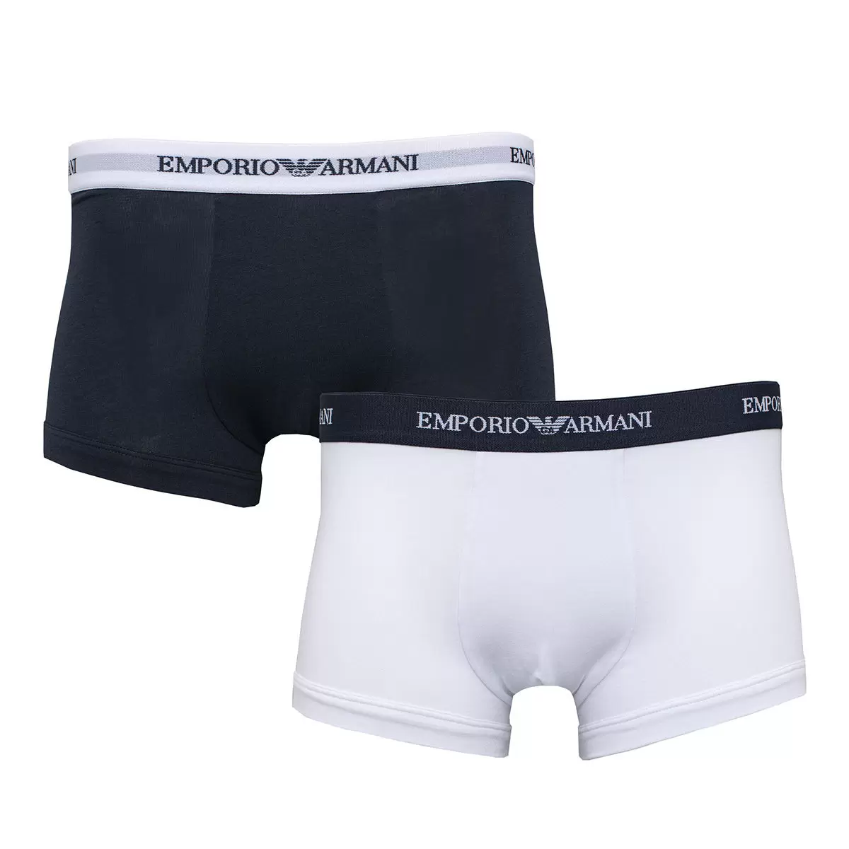 Emporio Armani 男內褲兩入組 白/藍組 S