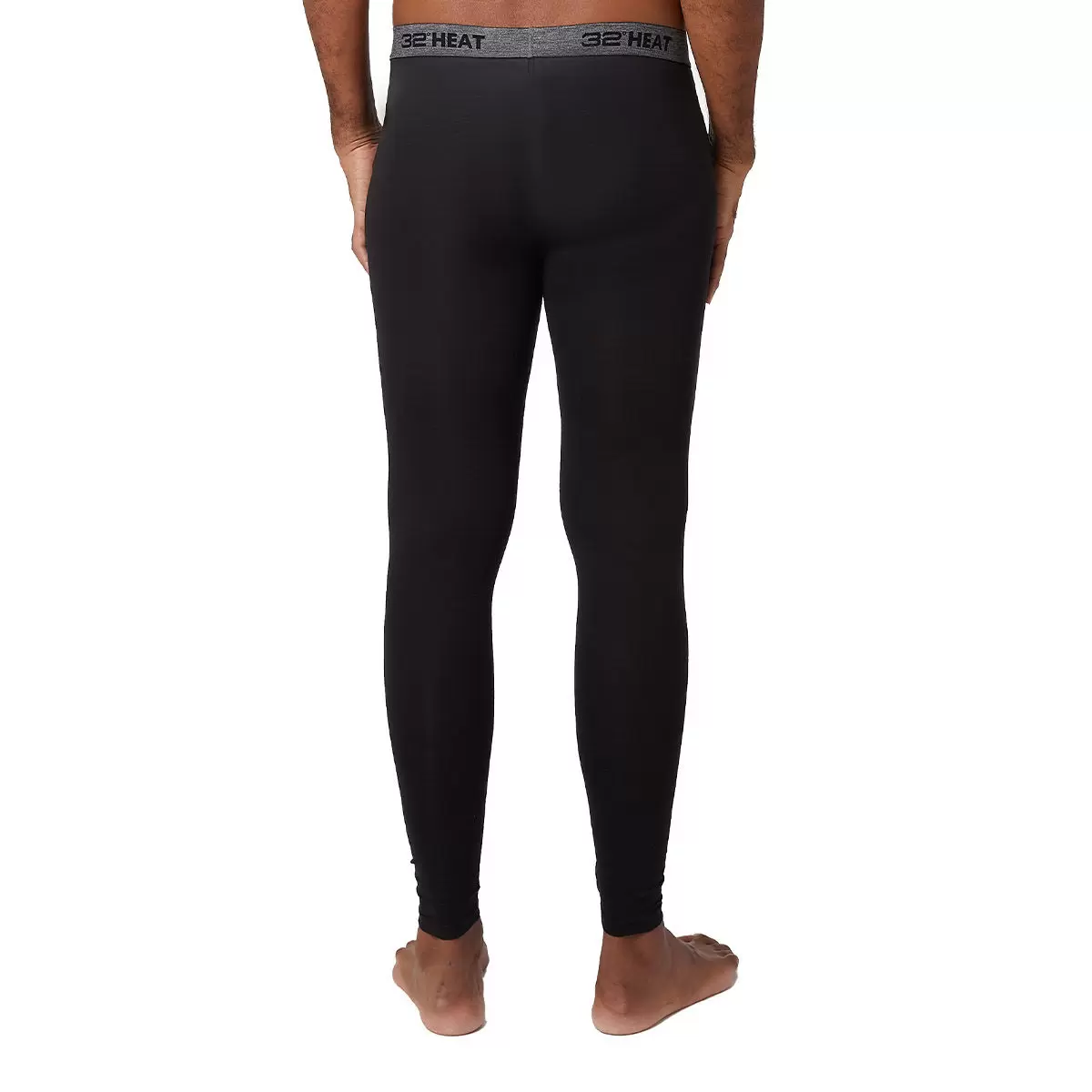 32 Degrees 男保暖褲 兩入組 黑 XL