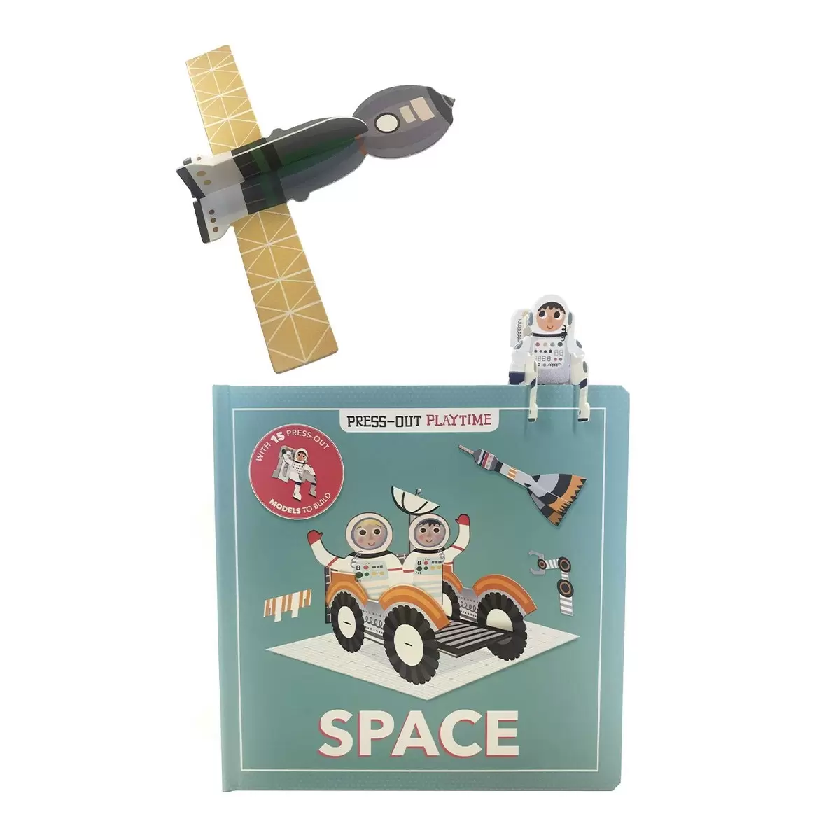Press-Out Playtime Book 外文遊戲書 Space