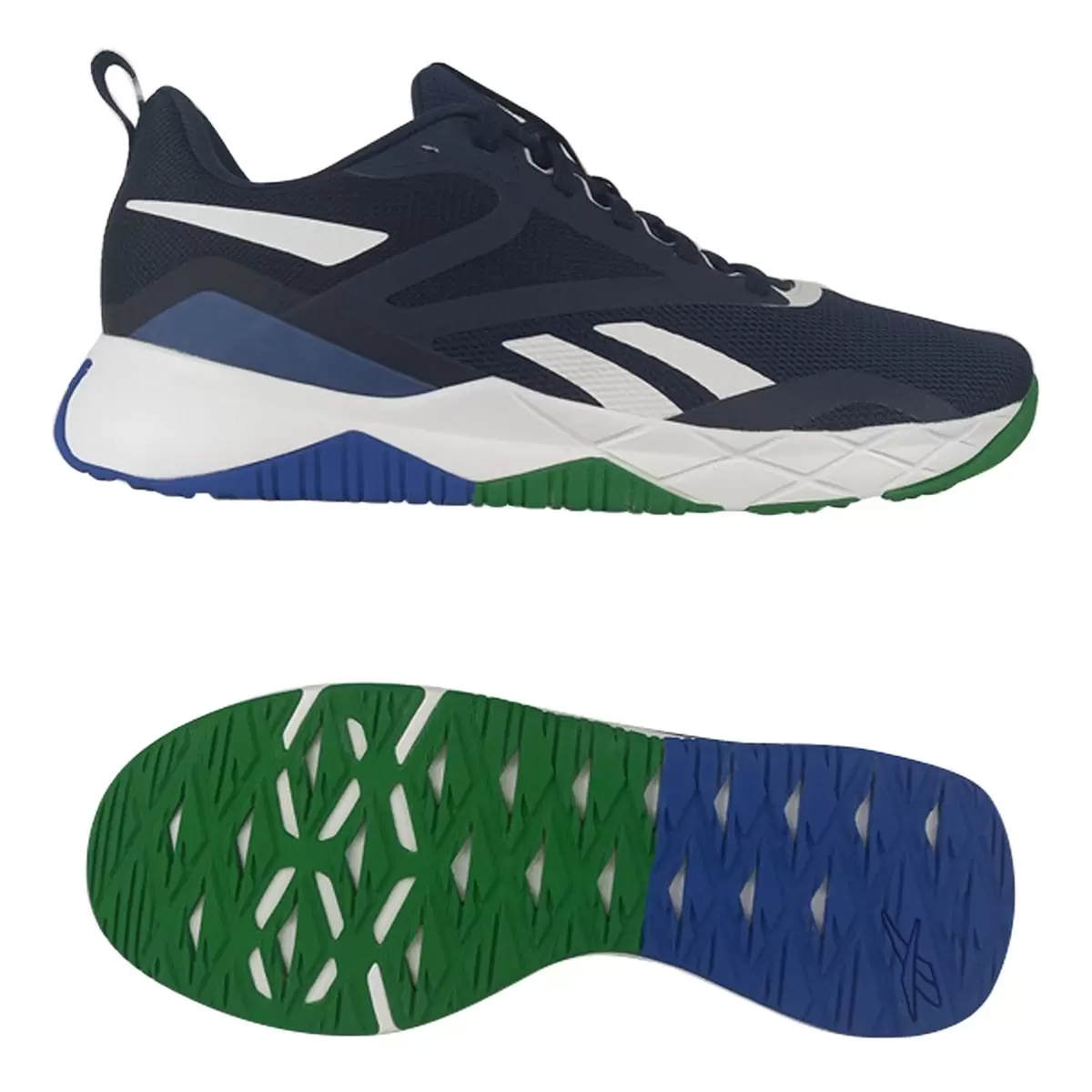 Reebok 男運動慢跑鞋 深藍 US 8.5