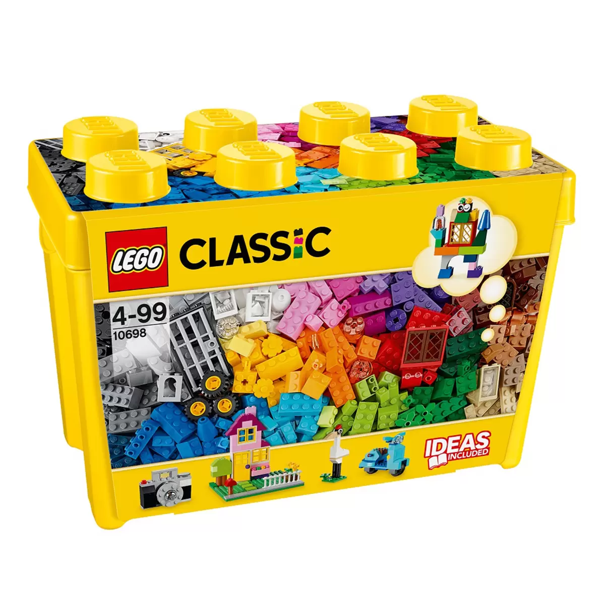 LEGO 經典系列 大型創意拼砌桶 10698
