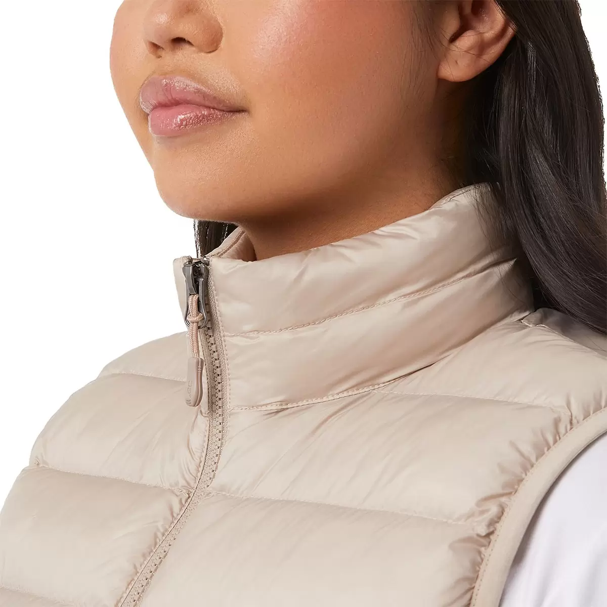 32 Degrees 女立領背心 米 XL