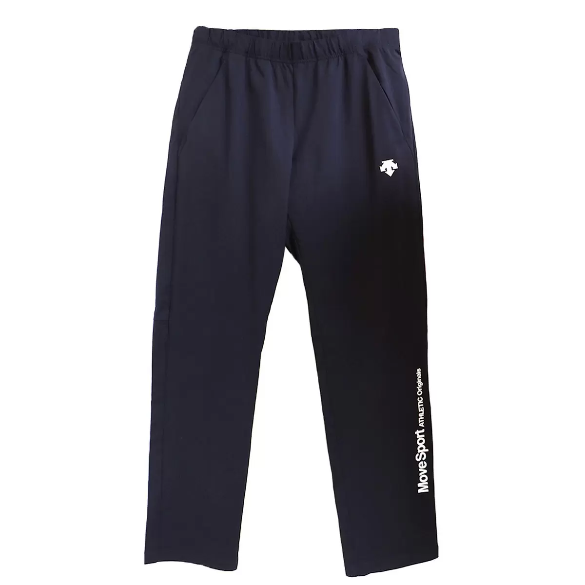 DESCENTE 男運動長褲 深藍 XXL