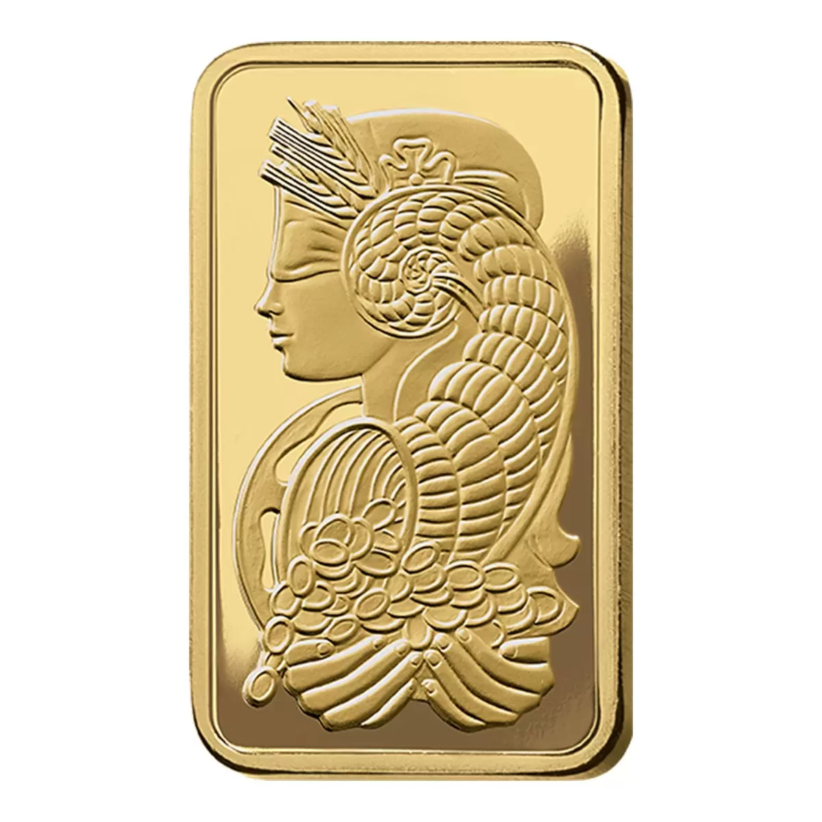 PAMP財富女神黃金條塊 1盎司