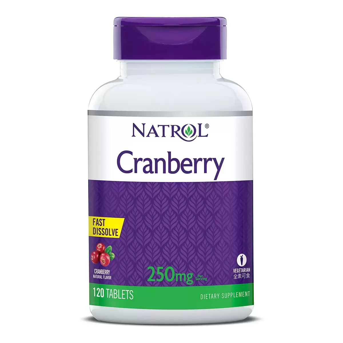 Natrol 納妥 蔓越莓速崩錠 120錠