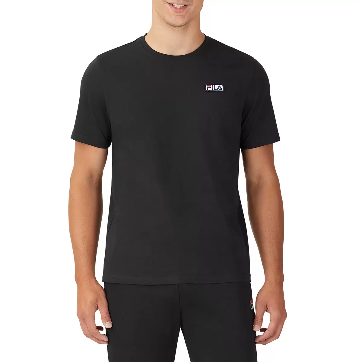 Fila 男短袖Lucano上衣 黑 S