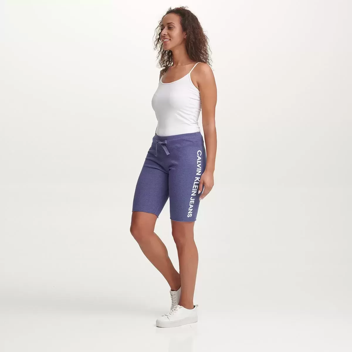 Calvin Klein Jeans 女百慕達短褲 深藍 M