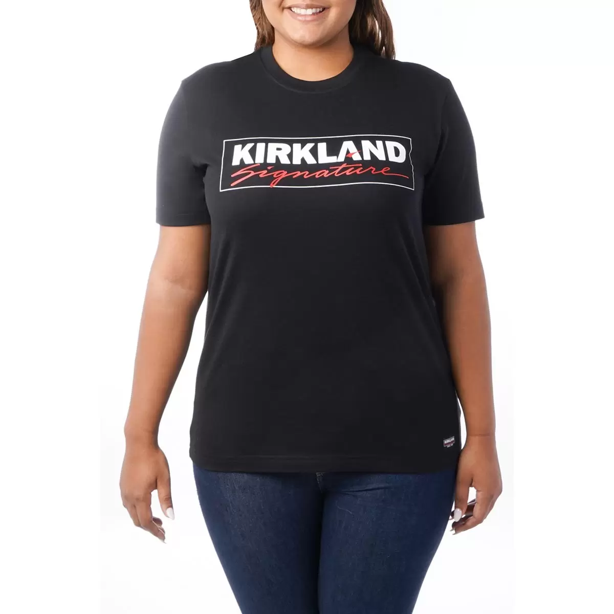 Kirkland Signature 科克蘭 Logo 短袖上衣 黑 XXXL