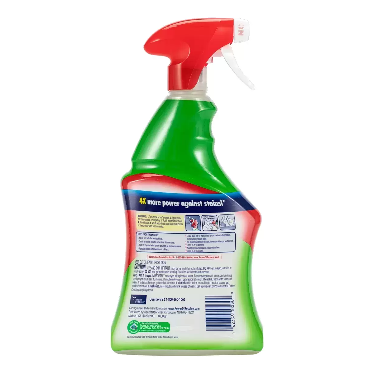 Spray'n Wash 衣物污垢清除劑 噴槍瓶 650毫升 + 補充瓶 4.26公升