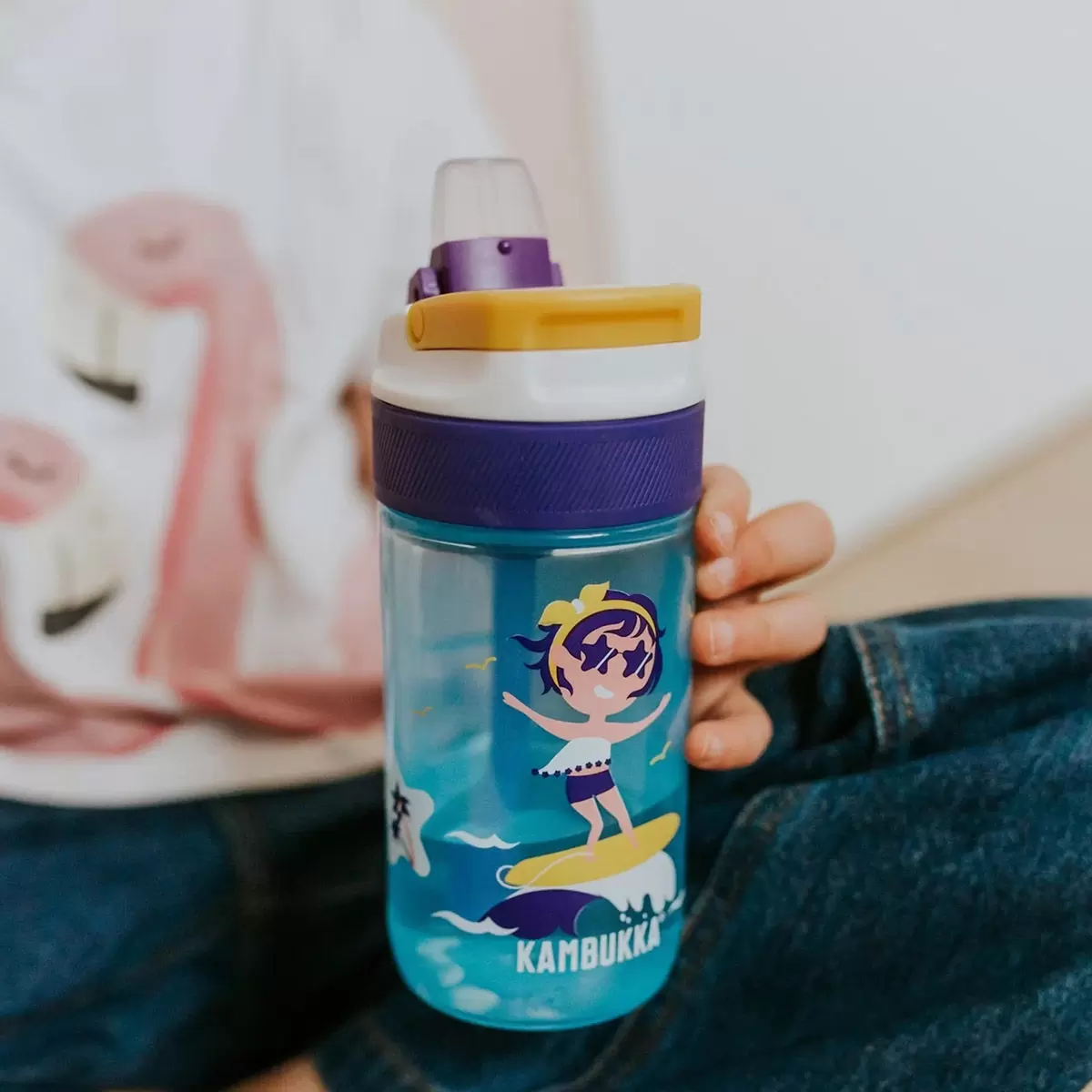 Kambukka 兒童隨身水瓶 400毫升 X 3件組