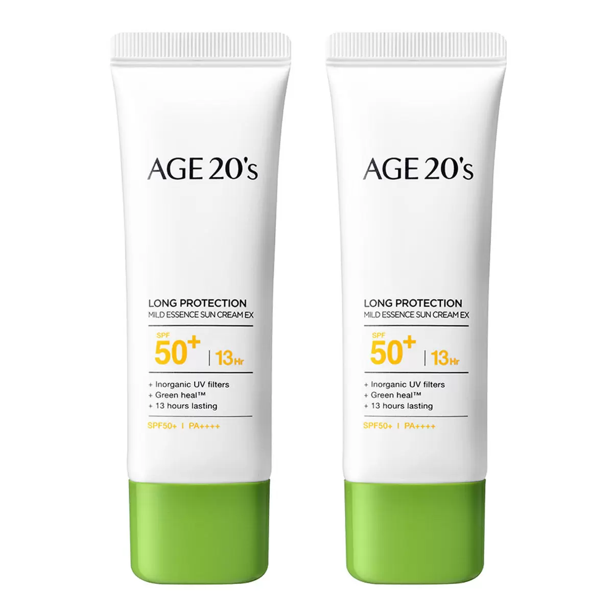 AGE20’s 長效防護精華防曬乳 SPF50+ PA++++ 50毫升 2入組