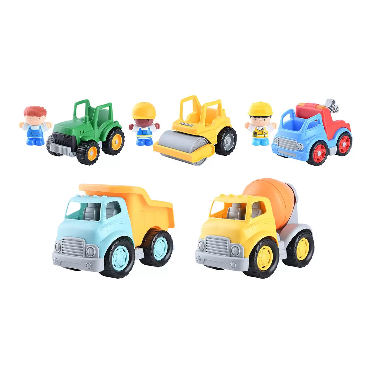 Playgo 迷你工程車組