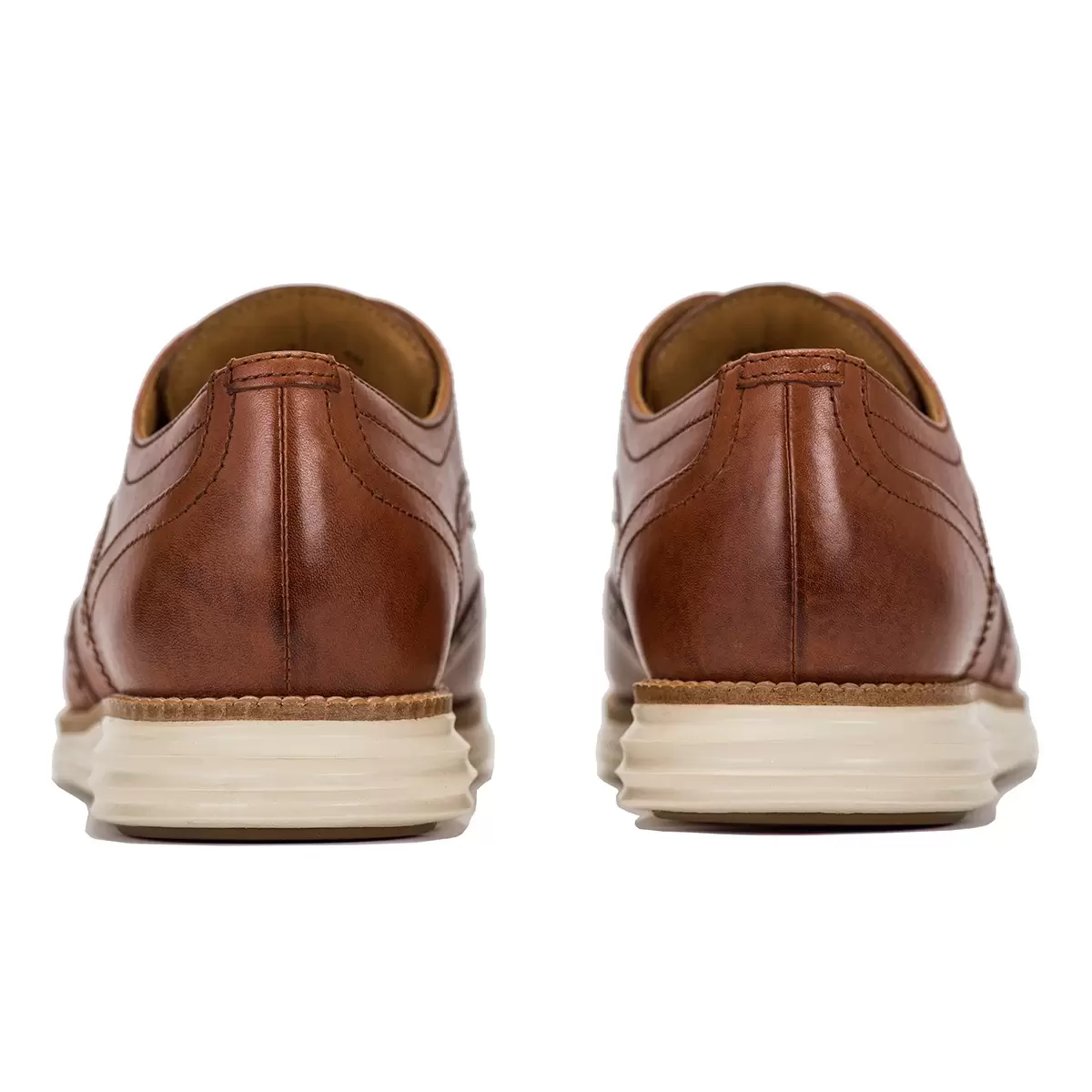 Cole Haan 男雕花牛津皮鞋 咖啡