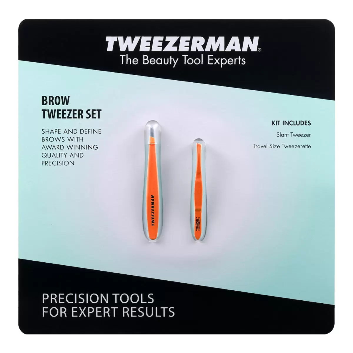 Tweezerman 眉夾組 2入