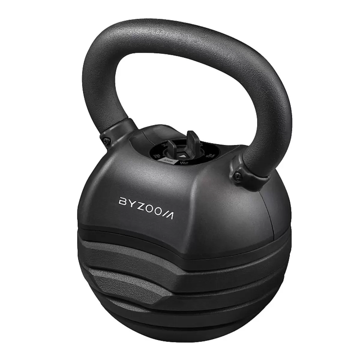 ByZoom 5段重量秒速可調整式壺鈴 30磅 黑