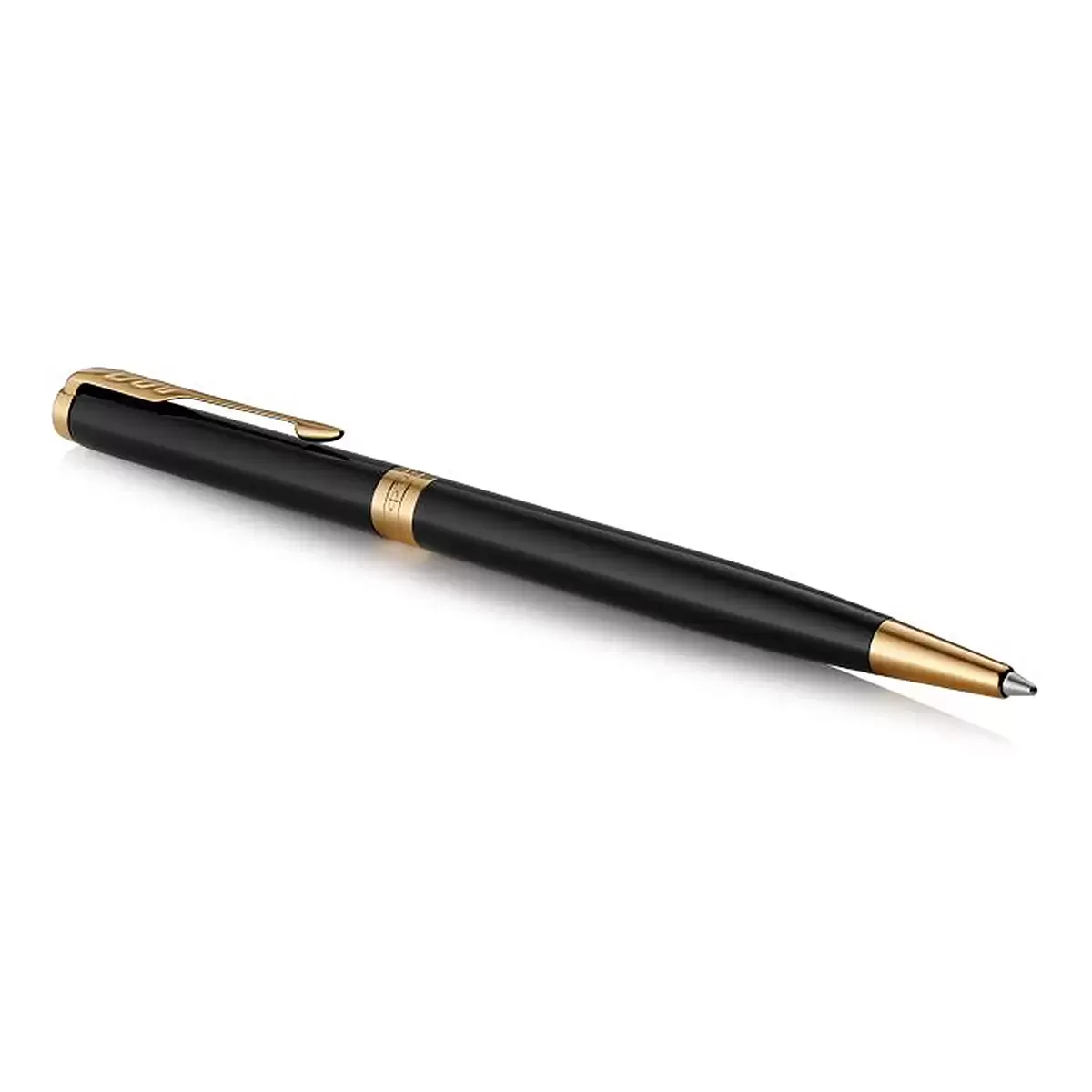 Parker 商籟麗黑金夾原子筆
