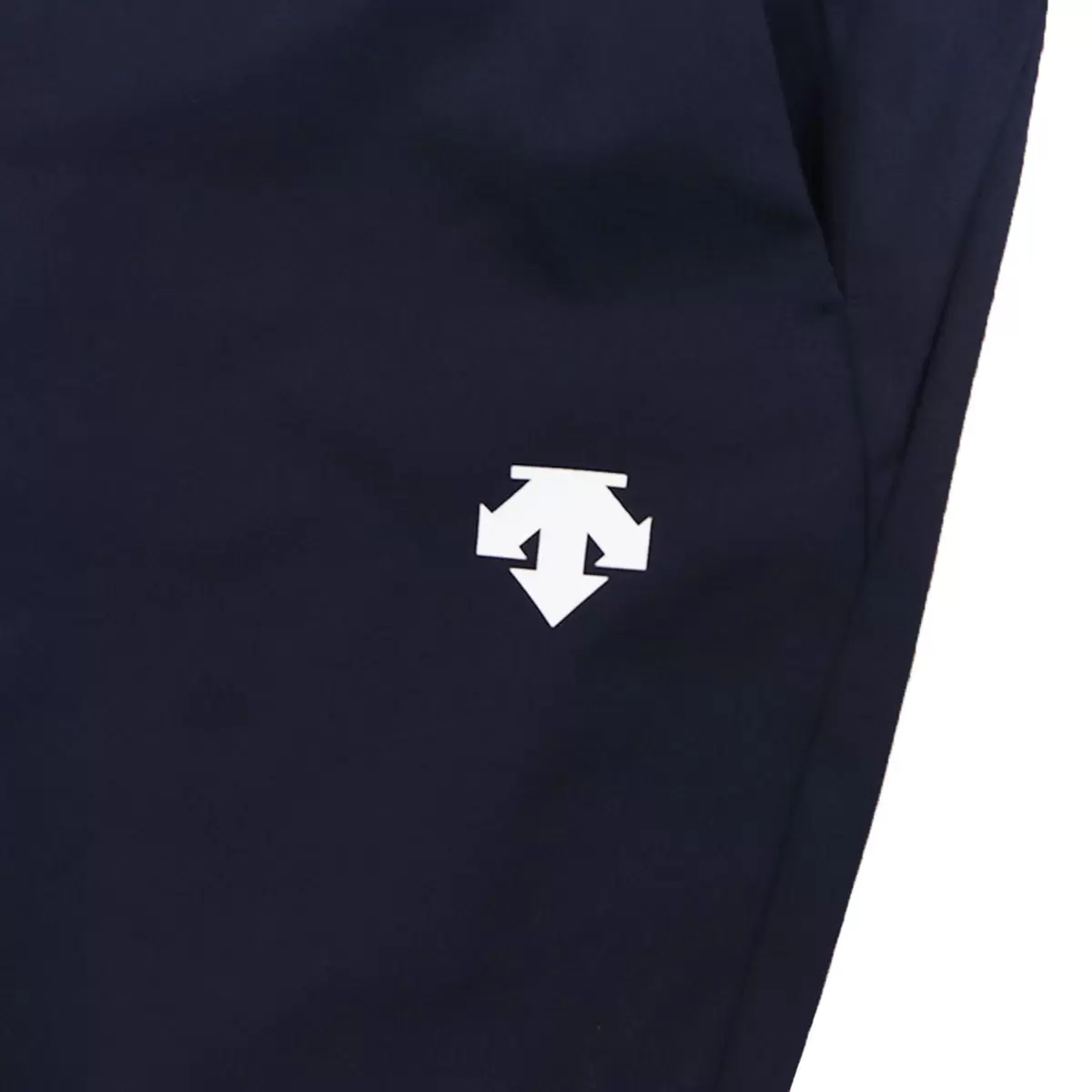 DESCENTE 男運動長褲 深藍 M