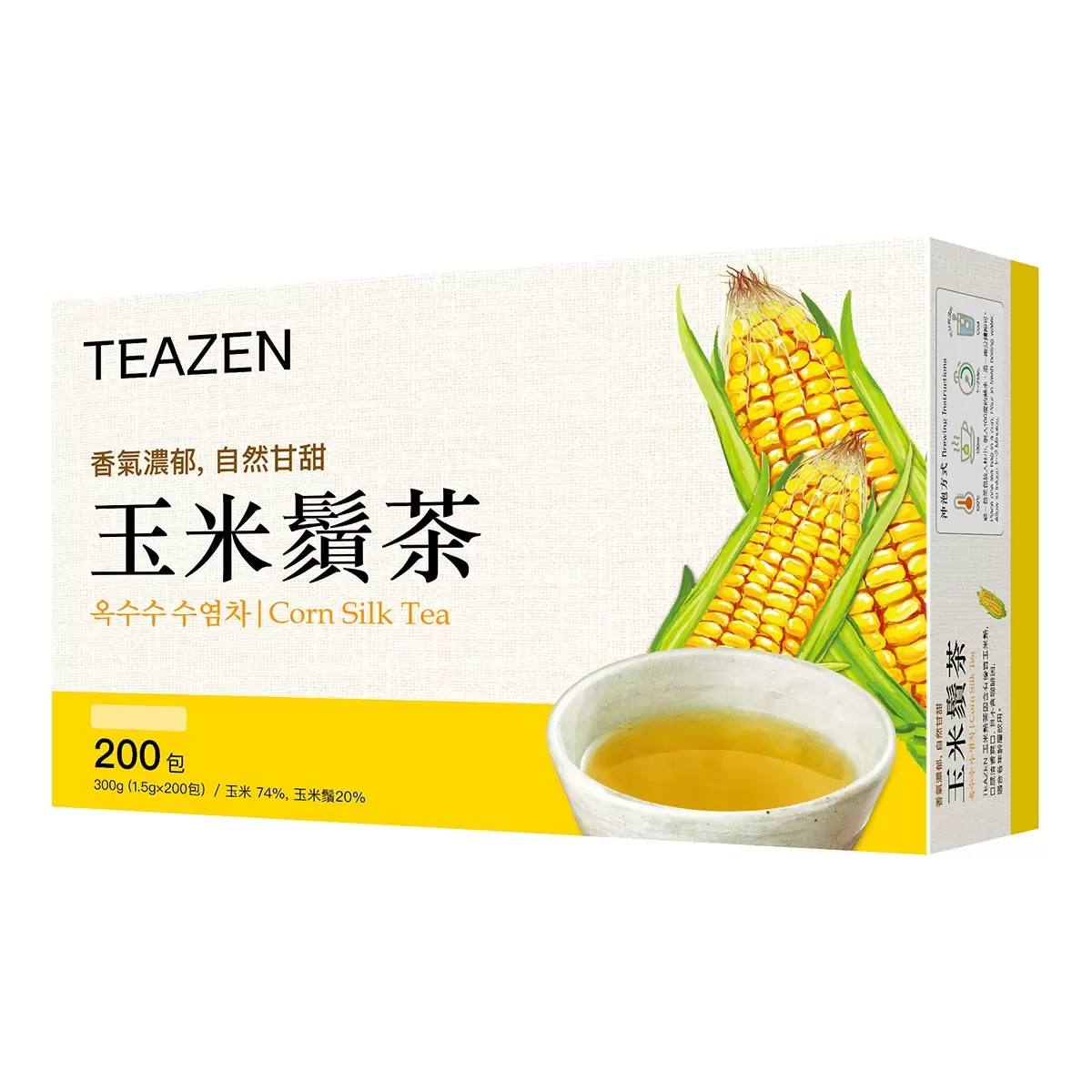 Teazen 玉米鬚茶 1.5公克 X 200包