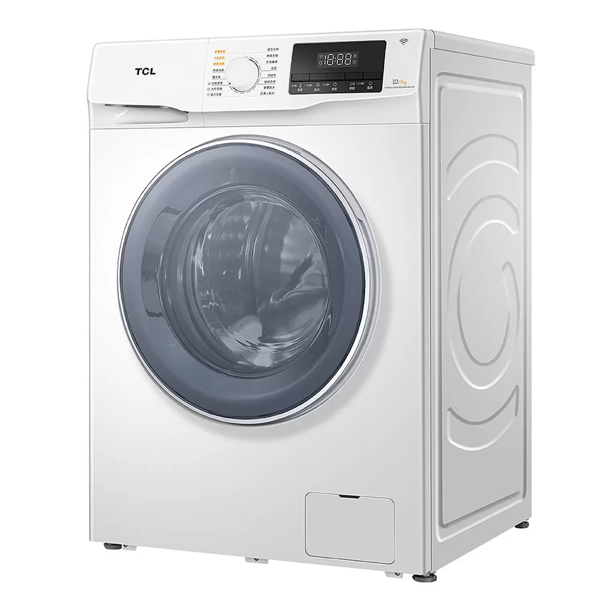 TCL 蒸氣滾筒洗衣乾衣機 10公斤/7公斤 C610WDTW