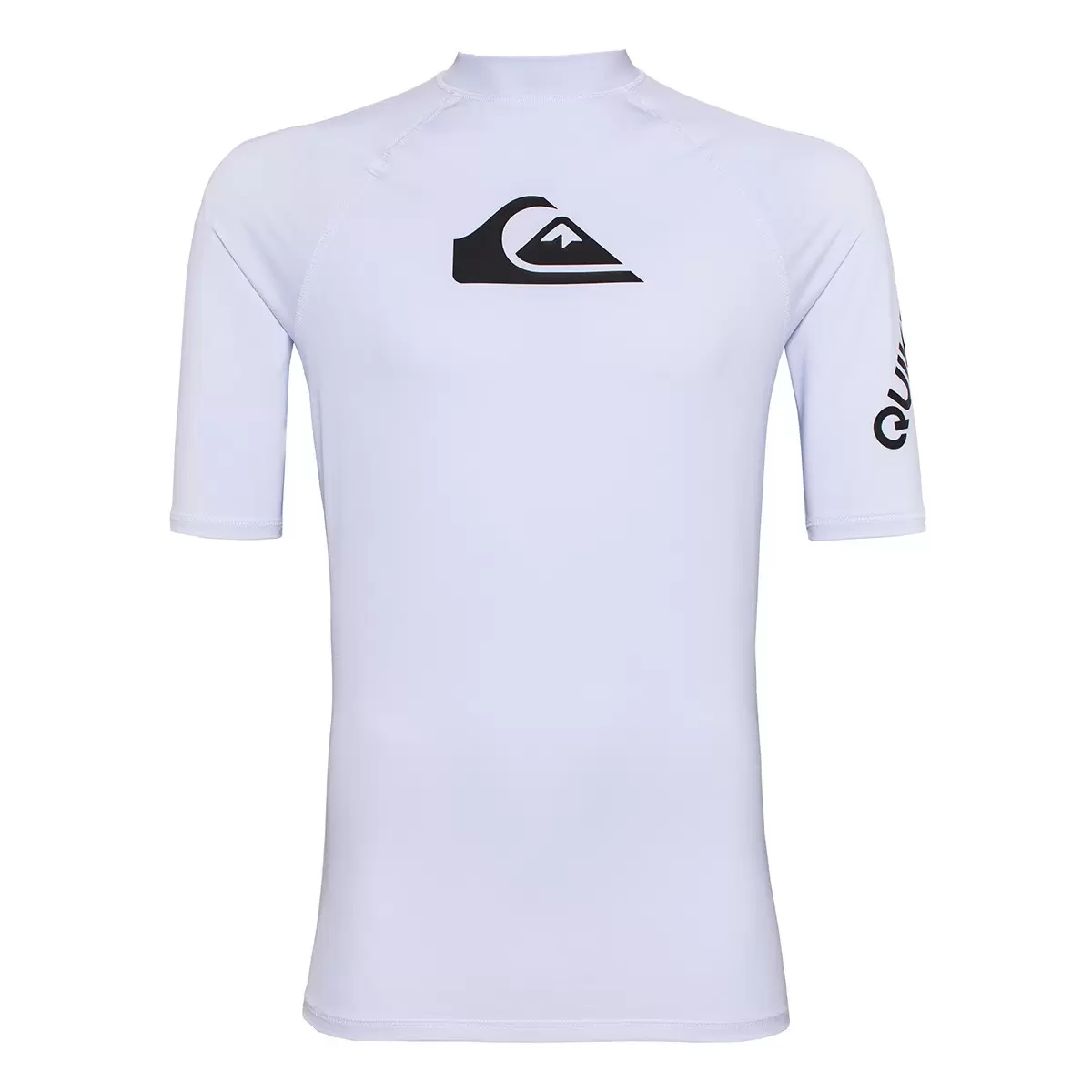 Quiksilver 男All Time衝浪防磨短袖上衣 白 XL