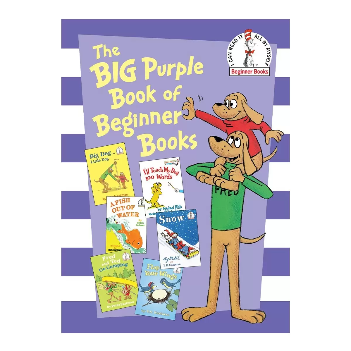 Dr. Seuss 繪本故事書 外文書 Big Purple