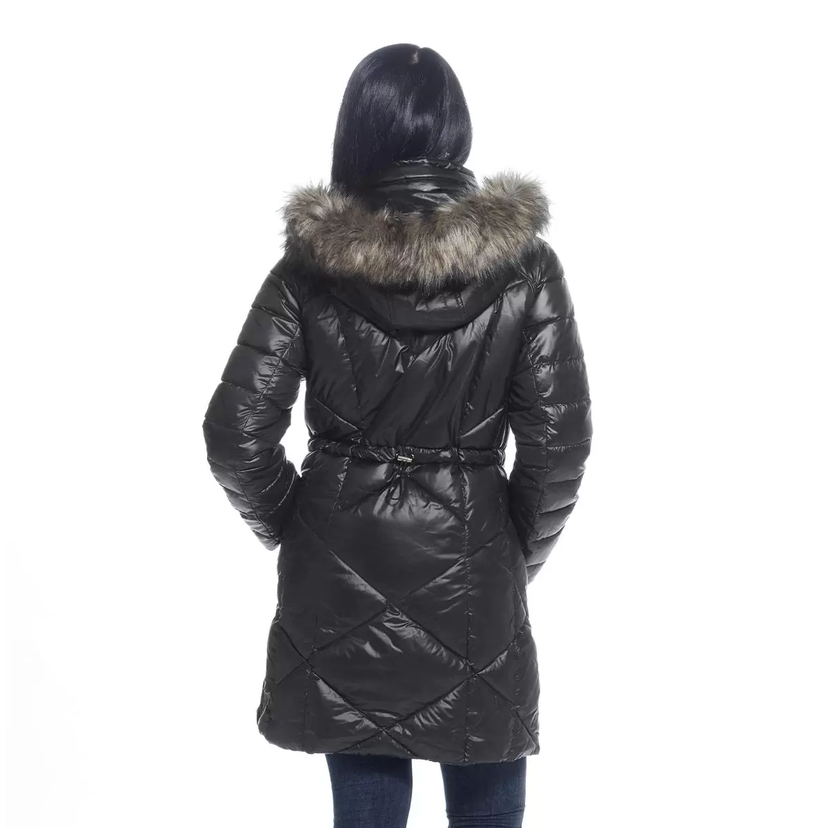 WeatherProof 女絎縫外套 黑 S