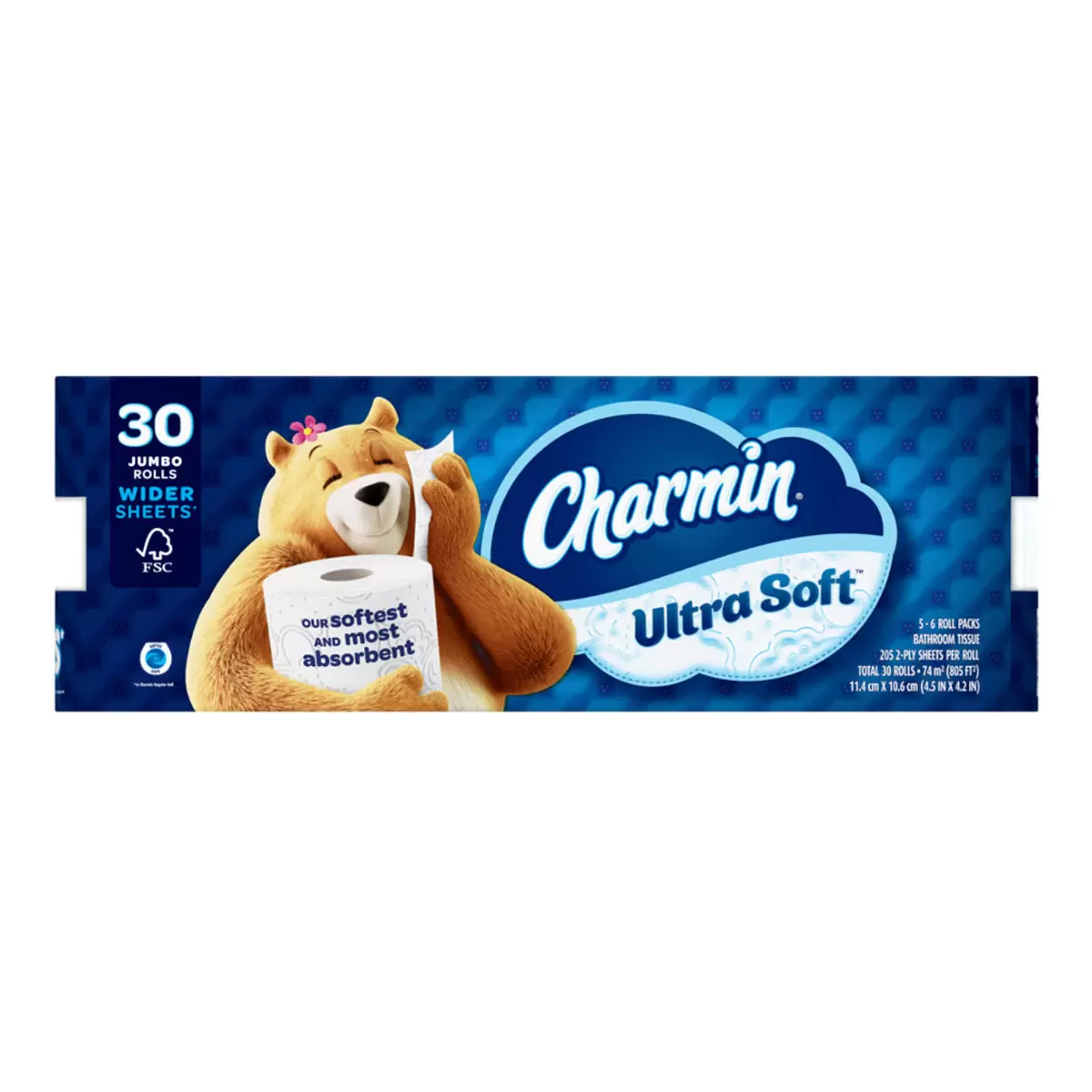 Charmin 超柔捲筒衛生紙 205張 X 30卷