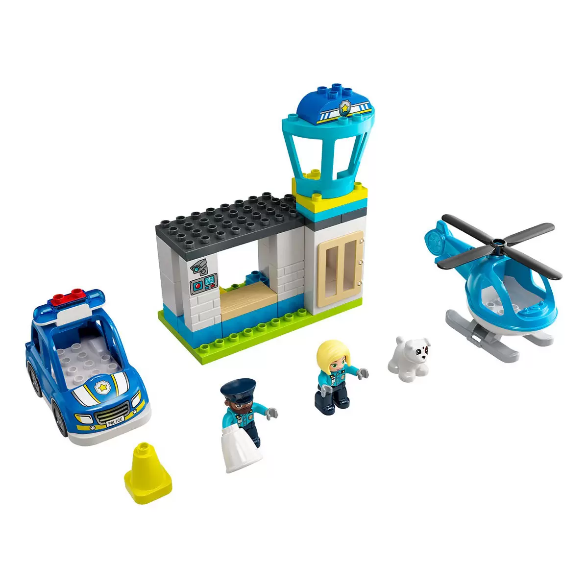 LEGO 得寶系列 警察局與直升機 10959