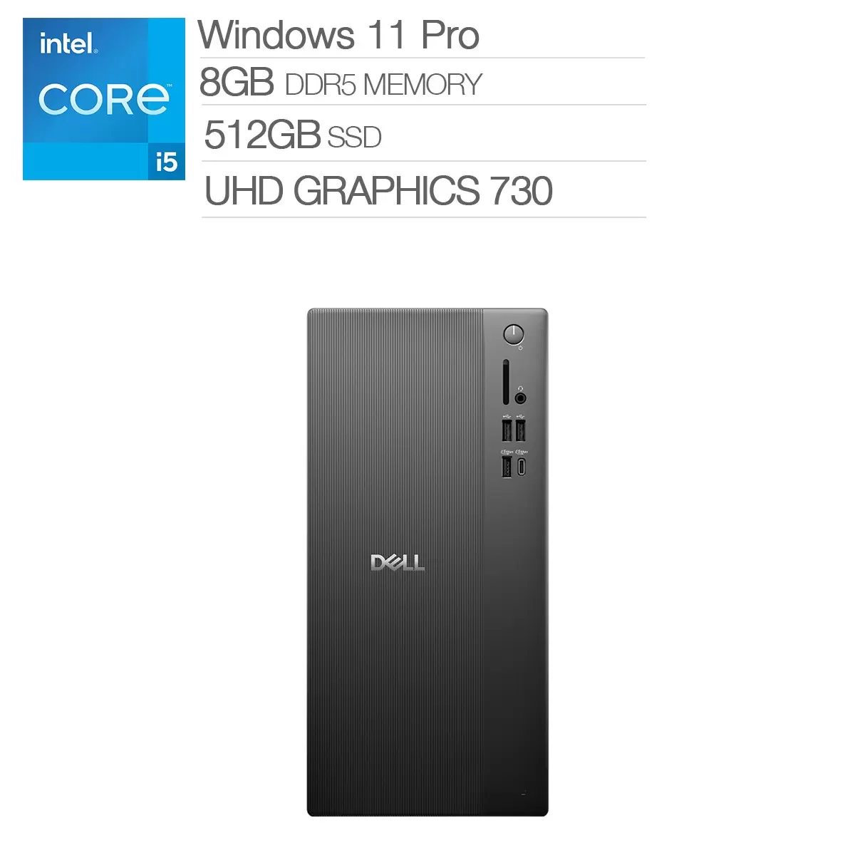 DELL 戴爾 ECT1250 桌上型電腦 ECT1250-P1508BTW - 1