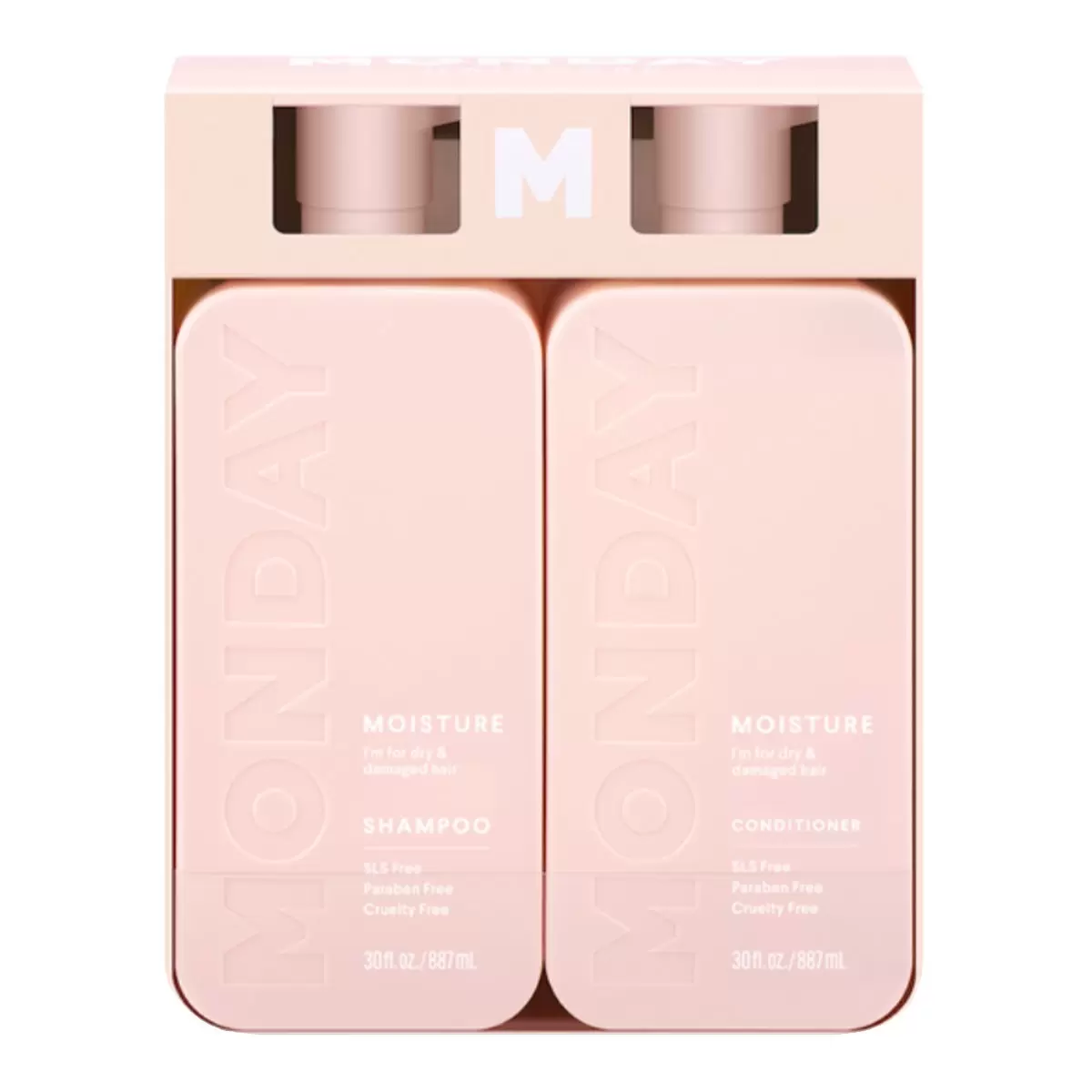 MONDAY Moisture 洗髮潤髮組 887毫升 X 2入