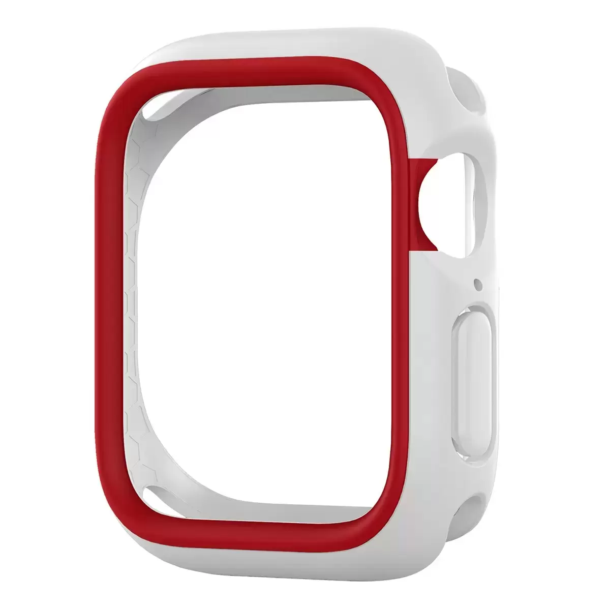 犀牛盾 Apple Watch Series SE2/SE/6/5/4共用 44mm CrashGuard NX保護殼白+4 飾條 (紅/藍/黃/橘)